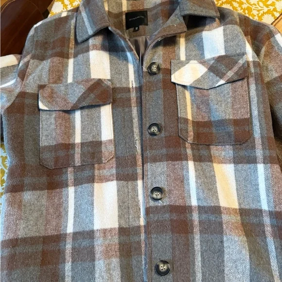 Dynamite Multi-Color Plaid Jacket - Picture 2 of 6